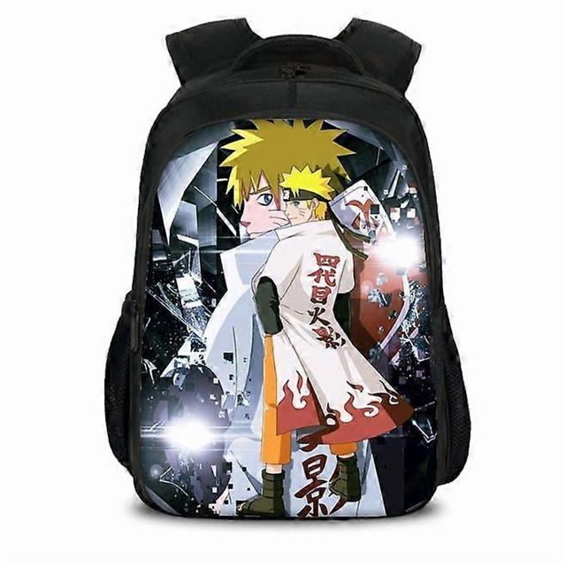 16 Inch Cartoon Anime NARUTO 3D Print Children Backpacks Girl Boys Backpack Children's School Bags Cartoon Kindergarten Rucksack