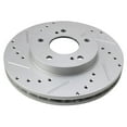 thumbnail image 5 of TRQ Front Metallic Brake Pad & Performance Rotor Kit w/Chemicals BKA18045 Fits select: 2000-2001 NISSAN MAXIMA, 2000-2001 INFINITI I30, 5 of 6