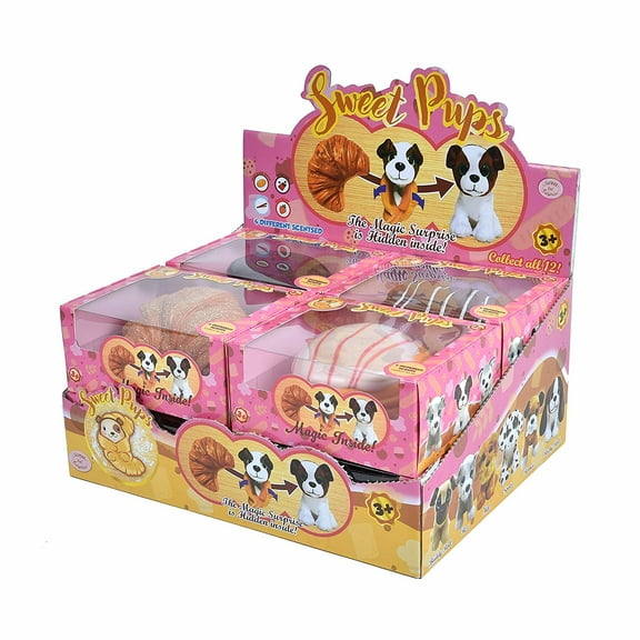 Sweet Pups Collectible Stuffed Animals and Plush Toys, Pink