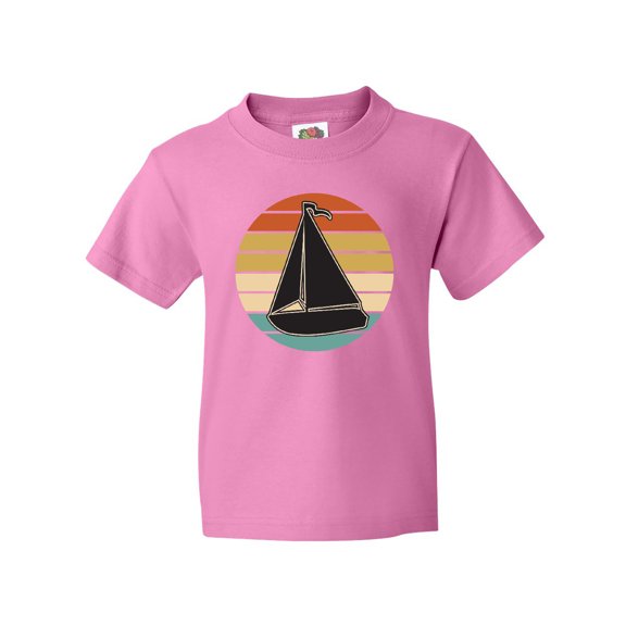 Inktastic Sailboat Vintage Nautical Sailing Youth T-Shirt