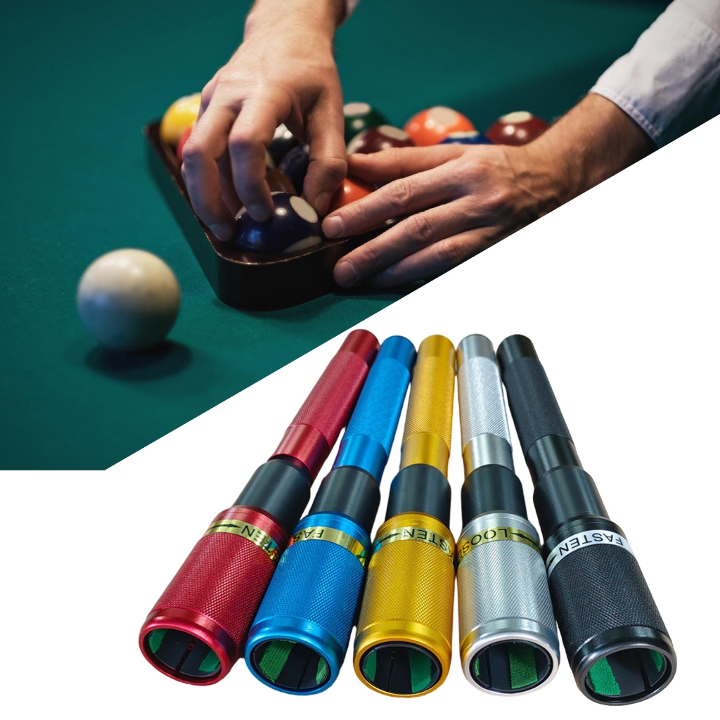 Yokua Telescopic Pool Cue Extension Billiard Cue Extender Billiards Stick Butt End