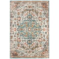 thumbnail image 6 of SAFAVIEH Madison Joandra Vintage Floral Area Rug, Grey/Light Blue, 4' x 6', 6 of 10