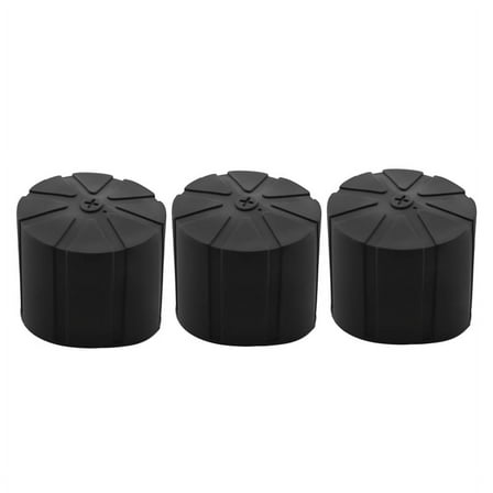 3Pcs Waterproof Silicone Universal Lens Cap Cover for 65-110mm DSLR Camera Lenses