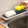 thumbnail image 4 of Kitchen Accessory Cutlery Easy Clean Storage Tray Double Layers Dish Drainer, 4 of 4