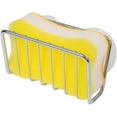 thumbnail image 3 of LZLINGMEI 1PC Sponge Holder for Kitchen Sink, Stainless Steel Suction Cup Sponge Caddy, 3 of 8