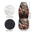 thumbnail image 7 of XYZCANDO Deer Car Seat Covers Front Seats Anti-Slip Camo Hunting Automobile Front Seat Covers Removable Automotive Accessories Easy Installation Suitable for Cars,SUV,Sedan, 7 of 7