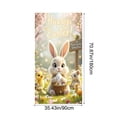 thumbnail image 2 of WEGFTDUOP Easter Decorations 35 X 72 In Easter Day Door Cover Easter Day Door Curtain Easter Day Door And Wall Decoration Festival Party Decoration, 2 of 6