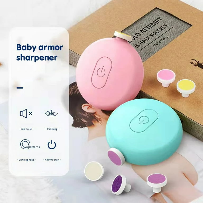LNKOO Baby Nail Clippers Electric Baby Nail Trimmer Safe Baby Nail File for Newborn to Toddler Toes and Fingernails Kids Nail Care Polish and