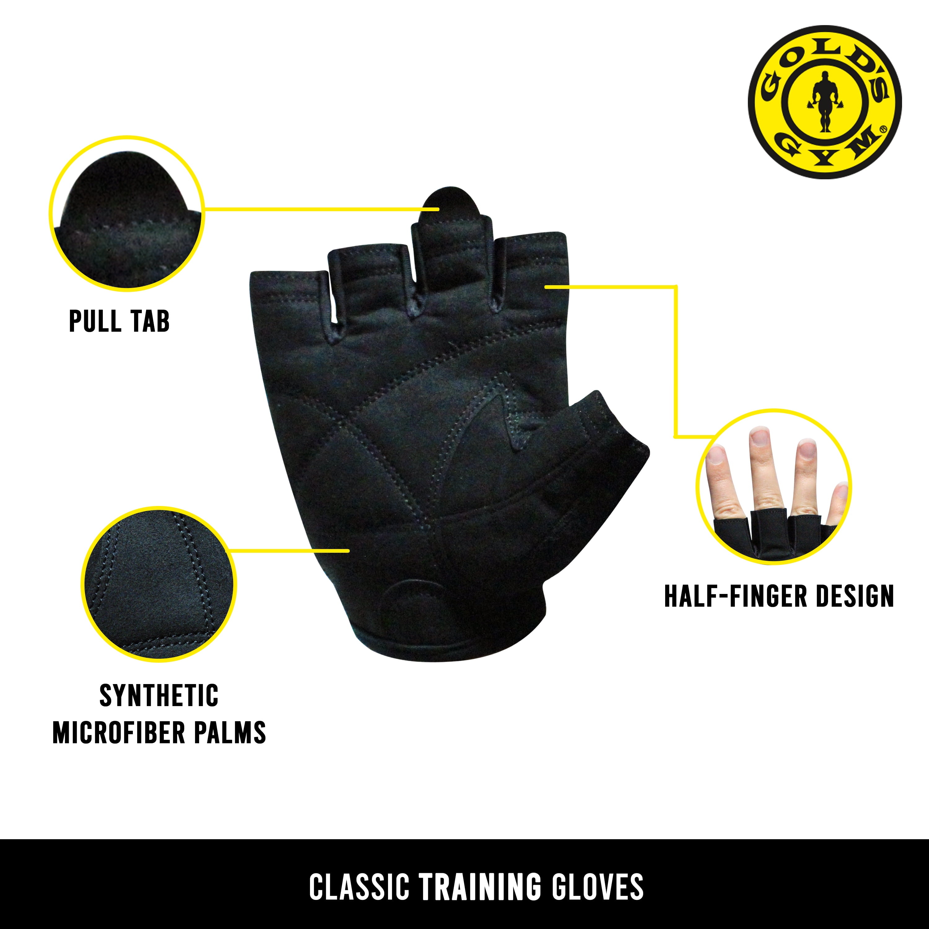 Golds gym classic sales training gloves
