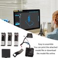 thumbnail image 4 of FDM Mini 3D Printer, DIY High Accuracy Small 3D Printer for Beginners, Fast Heating, 4x4x4in Printing Volume, 3D Printers for  XP 7 8 10 32bit/64bit, for OS X, 4 of 7