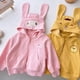 thumbnail image 3 of Sanrio-Sudadera de Anime Kuromi Cinnamoroll Melody para niños y niñas, chaqueta bonita de dibujos animados, abrigo de manga larga con capucha, vestido de regalo, 2023, 3 of 4