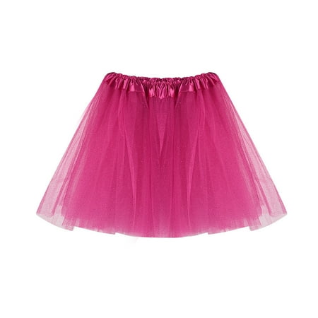 

Girls Kids Baby Dance Fluffy Tutu Skirt Pettiskirt Ballet Fancy Casual Clothes