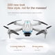 thumbnail image 2 of S89 RC Drone con cámara 4K Wifi FPV Cámara dual Drone Mini plegable Quadcopter Juguete para adultos Abody gris cámara dual 2 baterías, 2 of 7