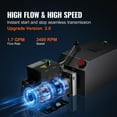 thumbnail image 4 of VEVOR Hydraulic Pump 15 Quart Single Acting Dump Trailer Pump Power Unit AC 220V, 4 of 9