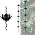 thumbnail image 7 of Rain Catcher Chain Decorative Adjustable Rain Chain Gutter Roof Rainwater Catcher Drainage Downspout Tool For Outdoor, 7 of 7