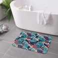 thumbnail image 6 of Kdxio Fish In The Wave,16" x 24", Non-Slip Front Door Mats,Outdoor Welcome Mat Washable, 6 of 9