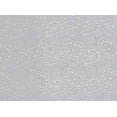 thumbnail image 2 of Zelouf Circle Swirl Special Foil On Mjc  , Sewing, DIY, Crafts Fabric by the Yard, Hazy Grey/gold, 20 Yard, 2 of 2