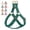 Green, variant on Pet Artist Soft PU Leather Step-in Dog Harness - No Pull Adjustable Vest w/ Brass Buckle, for Small & Medium Breeds