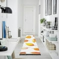thumbnail image 4 of Yayeee Runner Rug for Bedroom 2'x6' Machine Washable Hallway Non Slip Mat, Orange Leaves, 4 of 8