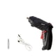 thumbnail image 2 of Kit de destornillador eléctrico recargable de 3,6 V | Mango de 2 posiciones con luz LED | Juego de accesorios de 2 piezas | Carga USB | Diseño compacto para bricolaje y reparaciones del hogar, 2 of 8