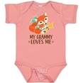 thumbnail image 3 of Inktastic My Grammy Loves Me Fox Boys or Girls Baby Bodysuit, 3 of 5