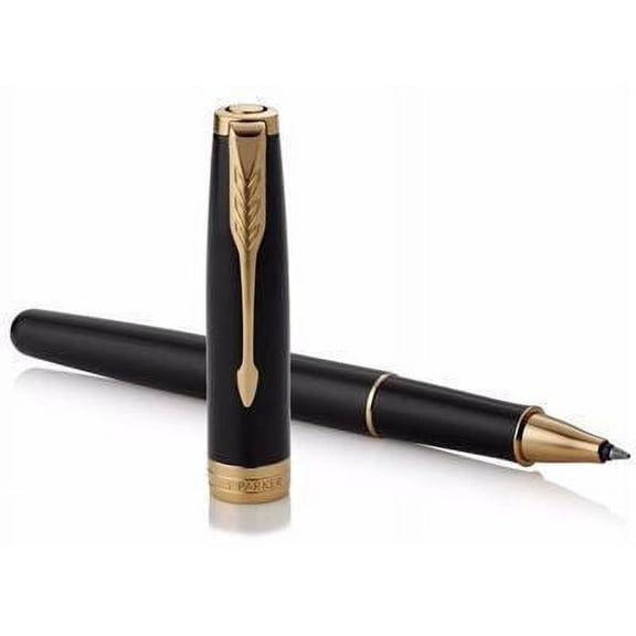 Parker Sonnet Black Lacquer GT Rollerball Pen