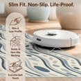 thumbnail image 6 of Design&I 4'x6' Ultra Soft Area Rug, That Horizontal Mediterranean Inspired Abstract Motif Ocean Couch None Fluffy Washable Non Shedding for Bedroom Living Room Home Office, 6 of 7