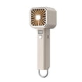 thumbnail image 2 of Aufmer Digital Display Handheld Turbo Fan High Speed Wind Portable Mini Desktop Cooler USB Rechargeable Long Lasting Battery Operated Fan For Outdoor Office Bedroom(5.7*5.5*17.2 cm), 2 of 7