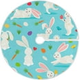 thumbnail image 1 of FMSHPON Easter Xmas Christmas Tree Skirt Stand Mat for Holiday Party Decoration Indoor Outdoor 36 inches, 1 of 6