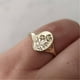 thumbnail image 3 of Anillo Ganfancp de Metal Geométrico Nudillo de Oro de la Flor, 3 of 3
