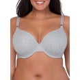 thumbnail image 2 of Fruit of the Loom Women's T-Shirt Bra 36C Grey Heather/Blushing Rose, 2 of 5