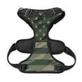 thumbnail image 5 of Picia Jungle Green Camo USA Flag No-Pull Dog Harness Reflective Front Clip Vest with Handle,Step-in Air Dog Harness,Adjustable 2 Metal Rings 4 Buckles,Easy to Put on & Take Off Large, 5 of 9