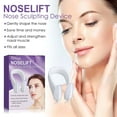 thumbnail image 2 of Xihbxyly Dispositivo para Esculpir La Nariz, Herramienta Eficaz para Moldearla, Cómodo Entrenador Nasal, Uso Diario Rápido de 10 Minutos, Rutina de Mejora Facial, Ideal para Todos Los Tamaños, Result, 2 of 7