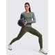 thumbnail image 3 of Remera CRZ YOGA sin Costuras Manga Larga Largo a la Cintura Gris M, 3 of 5