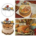 thumbnail image 2 of 1 PCS Happy Friendsgiving Cupcake Toppers Glitter Fall Theme Thanksgiving Cupcake Picks Give Thanks Cake Decorations for Happy Thanksgiving Day Theme Birthday Party Supplies, 2 of 8