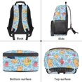 thumbnail image 6 of Aplkyhs Summer Capybara School Backpack for Boys Girls Ages 6-18 Elementary Middle High School Students Large Capacity Lightweight Water Resistant for Daily School, 6 of 7