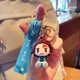 thumbnail image 1 of Twinkle1 lindo llaveros de dibujos animados accesorios de coche llaveros hoja de fantasma Kamado Tanjirou colgante Kochou Shinobu japón Anime Tomioka Giyuu Demon Slayer/Multicolor huangjie unisex, 1 of 2