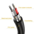 thumbnail image 2 of MesaSe 2 In 1 Xlr Splitter Cable Xlr Male To Dual Xlr Female Y-Splitter 3 Pin Balanced Microphone Cable, 2 of 8