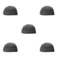 thumbnail image 2 of Jumpingount Beanie Wool Climbing Chic Keep Warm Fleeded Hat Multiusos Invierno para deportes al aire libre Cooling Skull Caps Gris oscuro Gris oscuro 5piezas, 2 of 6
