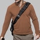 thumbnail image 1 of pstuiky camisetas de manga larga para hombre, Sudadera con capucha de polar con botones y cuello alto de manga larga de color liso para hombre Tops de hombre xxxl, 1 of 8