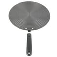 thumbnail image 1 of Stainless Steel Heat Conduction Plate Cooking Set Stainless Steel Induction Adapter Plate Metal Handle Induction Cooker Adapter Plate Gas Cooktop Heat Diffuser Defrosting Tray, 1 of 8