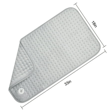 Equate XXL Electric Heating Pad, 6 Heat Settings with Auto Shut Off, 18 x 33 in