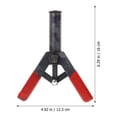 thumbnail image 2 of LOLIPPYY 1Pc Rivet Setting Tool with Ergonomic Design for Automotive Trim and Rivets, 2 of 7
