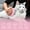 Pink, variant on Pet Hair Removal Massaging Shell Comb, Soft Deshedding Brush Grooming and Shedding Matted Fur Remover Dematting tool for Long and Short Hair Cat Dog Puppy Bunny