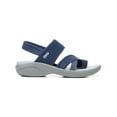 thumbnail image 2 of Bzees Womens Call Me Metallic Slip On Strappy Sandals, 2 of 5