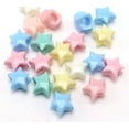 thumbnail image 4 of EOEMY 200 Mixed Pastel Color Acrylic Star Pony Beads 10mm Kids Craft Kandi Bracelet, 4 of 8