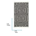 thumbnail image 4 of Livabliss Area Rugs for Living Room, 2x3 Bedouin Global Black Rug, Bedroom Dining Room Home Decor Stain Resistant Carpet (2' x 3'), 4 of 8