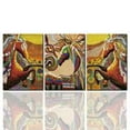 thumbnail image 2 of Pal óleo cuadro de arte de pared lienzo impresión abstracta decoraciones para el hogar sin marco, xyt5995, 30x45cm 3 Piezas Jumpingount HA003866-01, 2 of 6