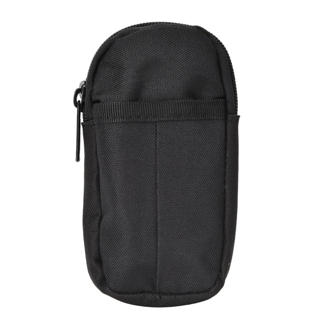 Riñonera deportiva impermeable para teléfono móvil, bolsa para dispositivos, bolsa para exteriores, color negro
