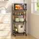 thumbnail image 1 of Carrito de Cocina ThreeHio de 4 Niveles con Ruedas para Microondas, 1 of 7